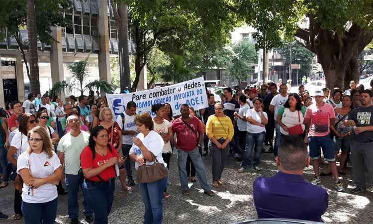 Médicos, agentes de saúde e de combate a endemias fazem paralisação nesta terça-feira - Sindibel/Divulgação