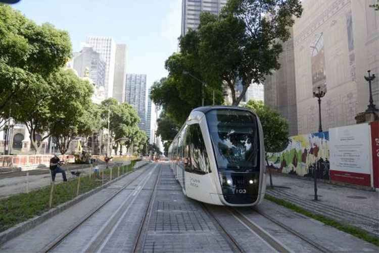 Rio inicia testes da primeira linha do VLT e anuncia expansão - Divulgação/Prefeitura do Rio de Janeiro