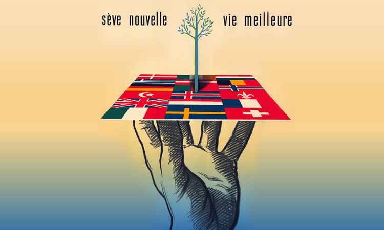 Marshall, o general que construiu os pilares da paz e prosperidade da Europa - Andre Golven, 1950