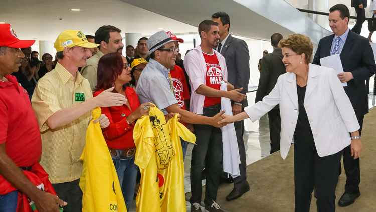 Dilma lança programa em meio a gritos da plateia de "Michel Temer, golpista" - Roberto Stuckert Filho/PR