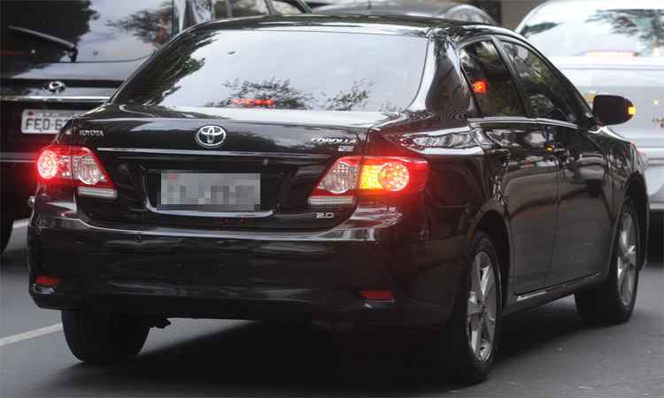 Uber desafia BHTrans novamente e diz que não vai mudar operação em BH - Leandro Couri/EM/D.A Press - 06/07/2015