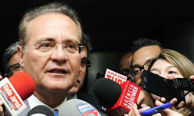 'Não sou cartomante para fazer previsões sobre impeachment', diz Renan - Jonas Pereira/ Agência Senado