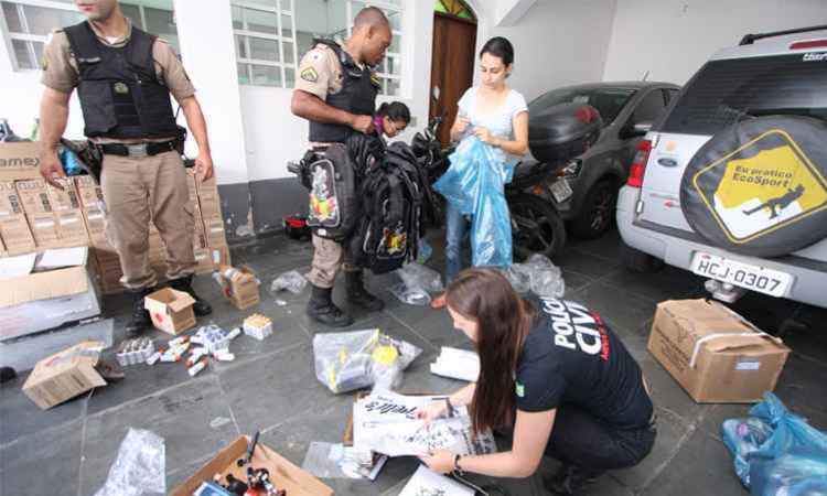 Polícia prende preventivamente mais um pichador com atuação na Grande BH - Edésio Ferreira/EM/D.A PRESS