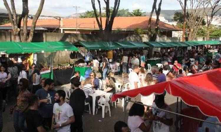 Movimento pela reabertura do Mercado Distrital de Santa Tereza promove festa - Sidney Lopes/EM/D.A Press