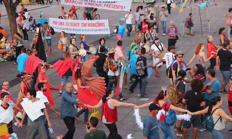 Desfile de escola de samba marca Dia de Luta Antimanicomial  - Conselho Regional de Psicologia - MG/Facebook