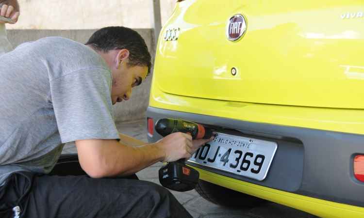 Emplacamentos de carros caem em Minas Gerais - Beto Novaes/EM/D.A. Press