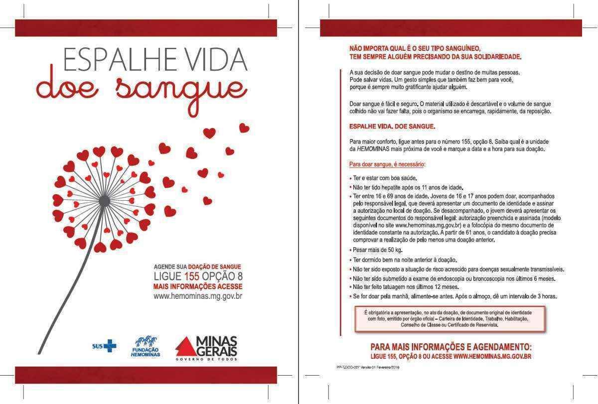Com queda no estoque de sangue, Hemominas faz campanha no metrô de BH - Hemominas/Divulgação