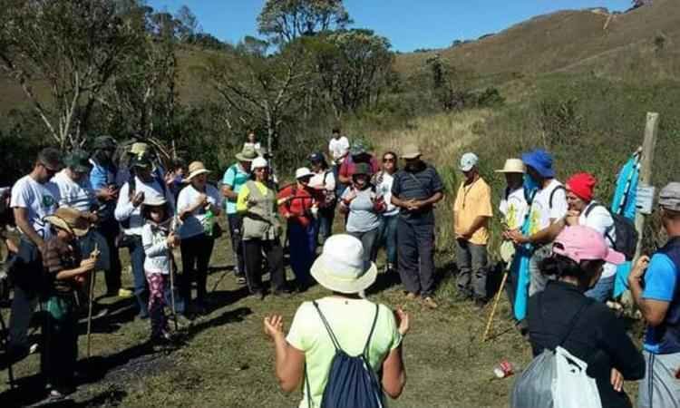 Grupo se prepara para romaria de 415 quilômetros até Aparecida, em SP  - Wellington da Cunha/Arquivo Pessoal 