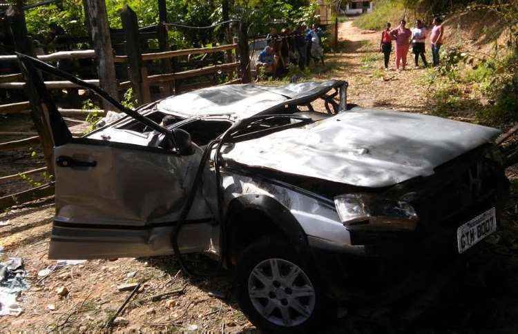 Acidente deixa três mortos na MGC-120 em Santa Maria de Itabira - Polícia Militar Rodoviária (PMRv) / Divulgação