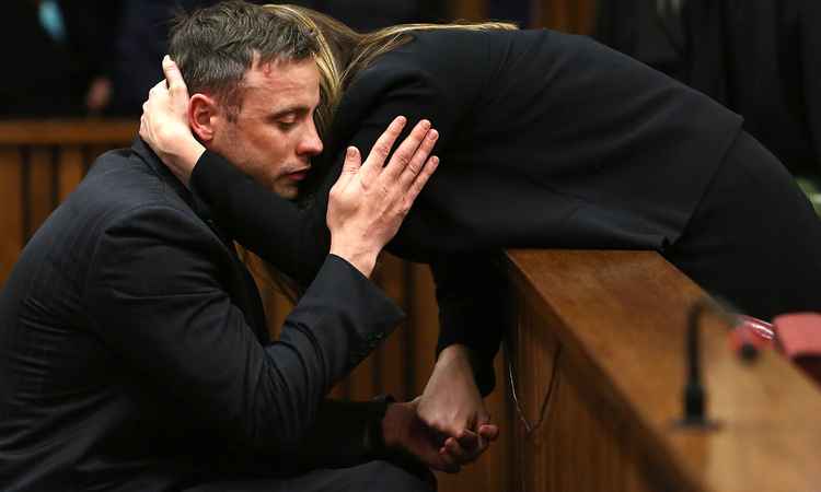 Pistorius diz que a namorada gostaria de vê-lo em liberdade - AFP / POOL / Alon Skuy 