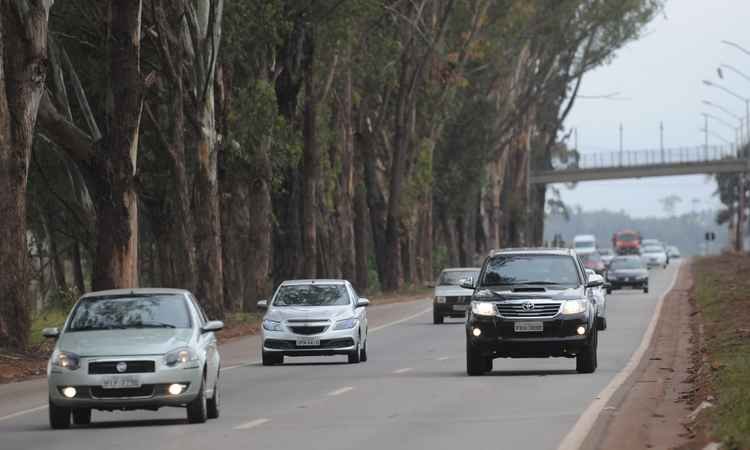 BRs 040 e 356 terão interdição para evento esportivo no fim de semana - Gladyston Rodrigues/EM/D.A PRESS