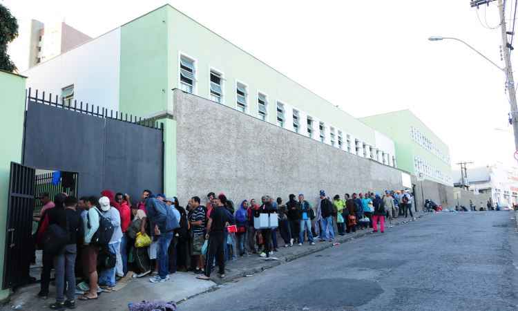 MP dá 10 dias para PBH responder à recomendação para fechar maior albergue de Belo Horizonte - Gladyston Rodrigues/EM/D.A Press