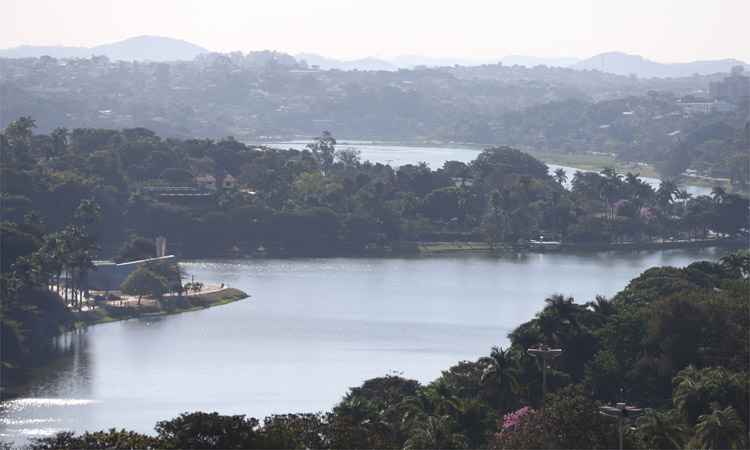 Manutenção do título pela Unesco exige limpeza da lagoa da Pampulha - Alexandre Guzanshe/EM/DA Press