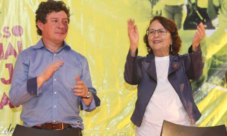 PCdoB vai retirar a candidatura de Jô Moraes para dar vice a Reginaldo Lopes ou Paulo Lamac - Edésio Ferreira / EM/D.A. Press