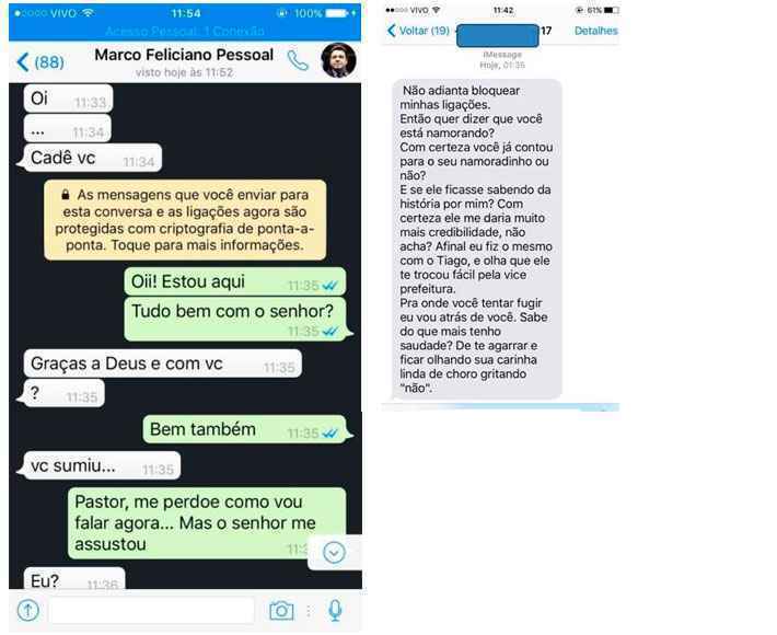 Áudio revela conversa entre estudante e chefe de gabinete de Marco Feliciano, acusado de assédio sexual 