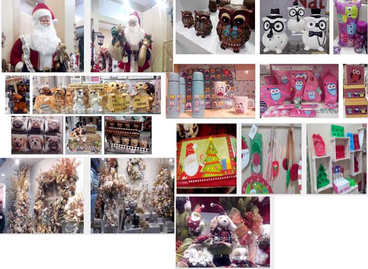 Corujas, pets, flores, Papai Noel inflável e velas eletrônicas fazem sucesso nas feiras House & Gift Fair e Christmas - Dino
