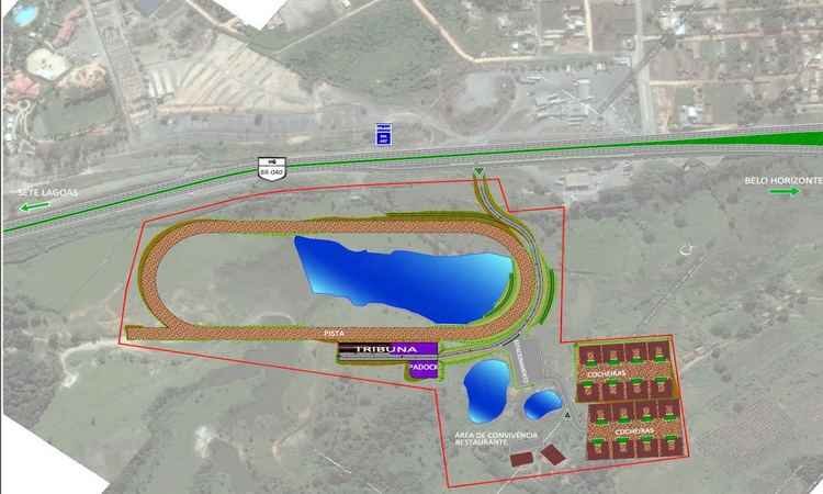 Jockey Club de Minas Gerais anuncia construção de novo hipódromo - Divulgação Jockey Club de Minas Gerais