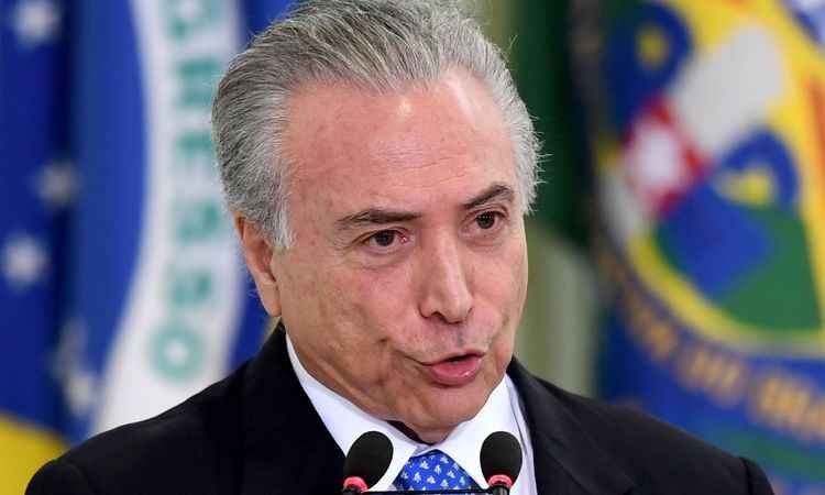 Temer diz que impeachment é 'natural da democracia'