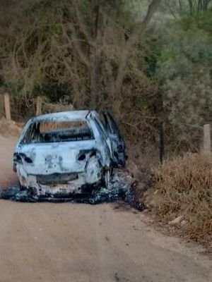 Mulher e adolescente foram encontrados carbonizados em Sete Lagoas - PMMG/Divulgação