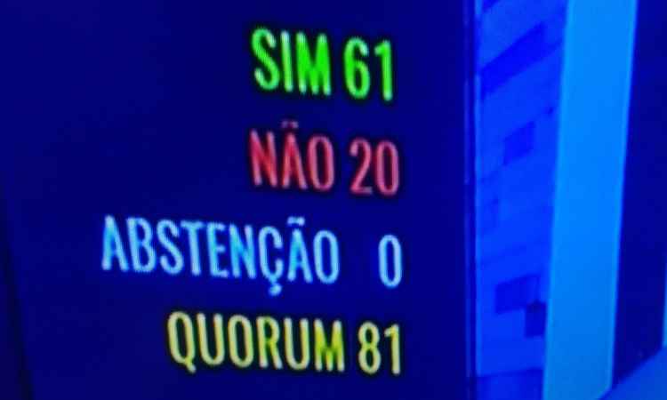 Por 61 votos a 20, Senado aprova impeachment da presidente Dilma Rousseff - Reprodução