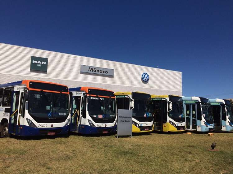 VW entrega 77 Volksbus para renovar o transporte urbano no Mato Grosso - Dino