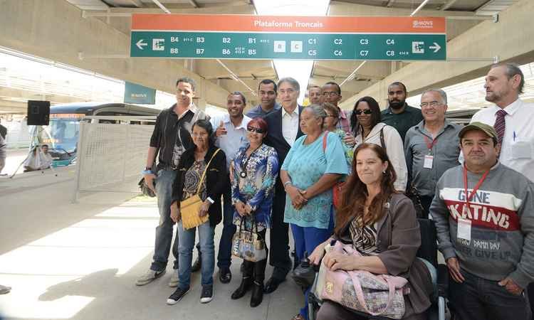 Terminal Metropolitano do Move é inaugurado no Bairro São Benedito, em Santa Luzia - Divulgação/Agência Minas Gerais