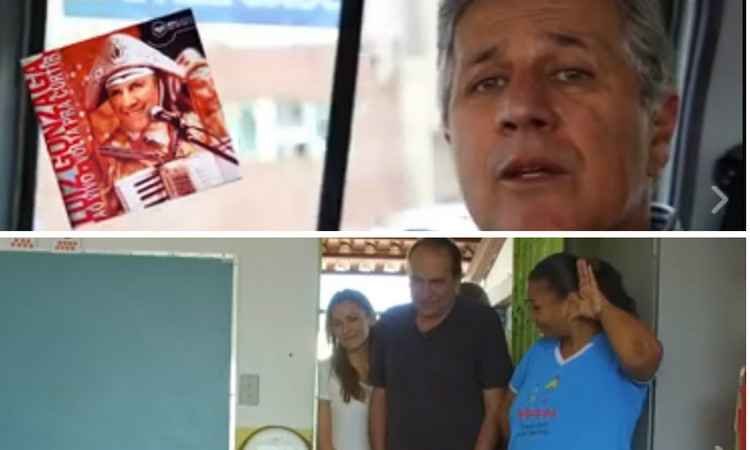 Candidatos à PBH 'soltam a voz' e cantam em busca de votos dos eleitores - Reprodução