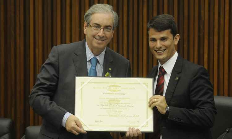 Cassado, Cunha pode perder título de cidadão honorário de BH - Jair Amaral / EM / D.A. Press 