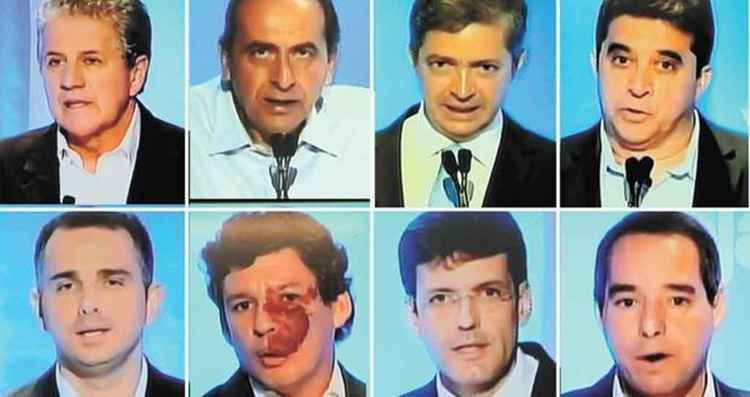 Capivaras e IPTU esquentam debate entre candidatos à PBH - Marcos Vieira/EM/DA Press/Reprodução TV
