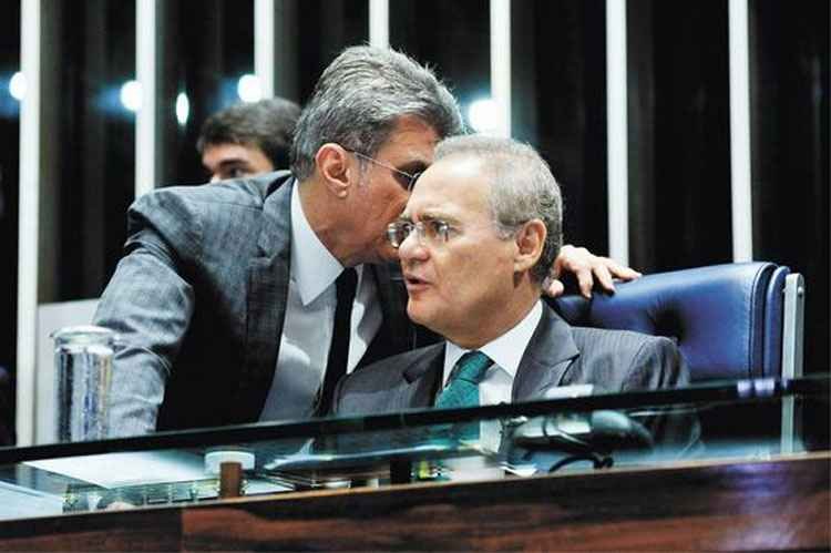 Caciques do PMDB disputam espaço no governo e sucessão de Renan - PEDRO FRANÇA/AGÊNCIA SENADO 