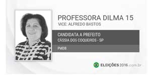 'Professora Dilma' é eleita no interior de SP - Reprodução
