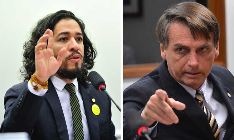 Jean Wyllys e Bolsonaro vão parar no  Conselho de Ética da Câmara - Laycer Tomaz e Wilson Dias/Agência Brasil
