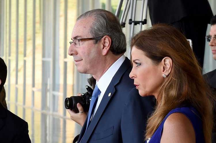 Procuradoria vê lavagem em empréstimo de igreja evangélica à mulher de Cunha - Evaristo Sá/AFP