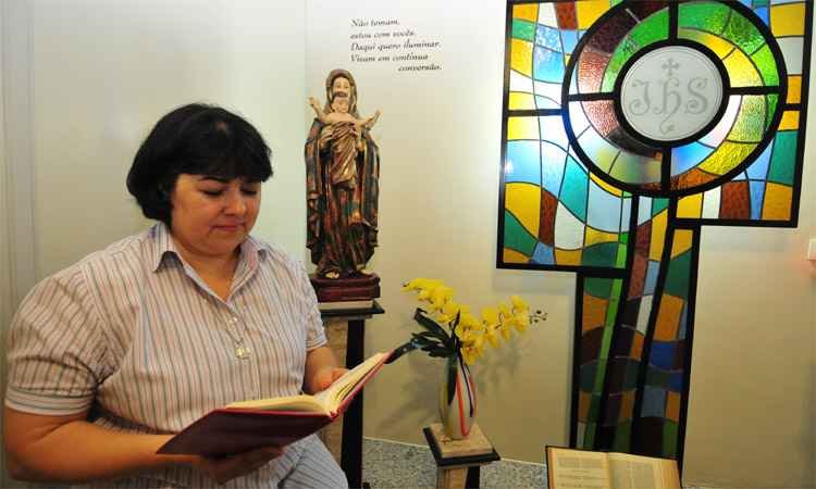 Freira radicada em BH é primeira brasileira a traduzir a Bíblia direto do grego - Ramon Lisboa/EM/DA Press
