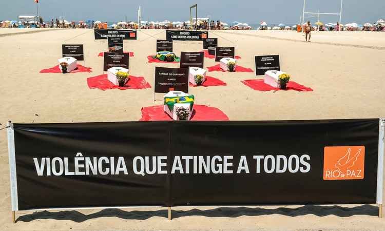 Brasil tem mais mortes violentas do que a Síria em guerra, mostra anuário -  Vladimir Platonow/ Agencia Brasil 11/10/2015