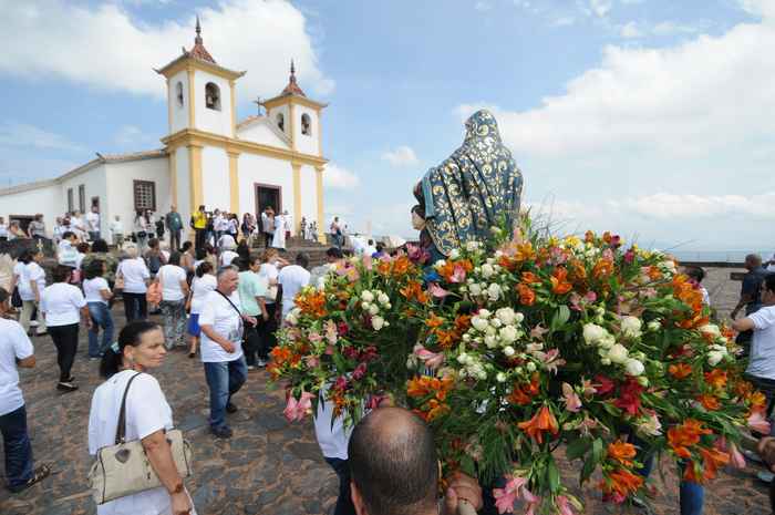 Santuário da Piedade recebe restos mortais de Irmã Benigna, rumo à beatificação - Leandro Couri/EM/D.A Press