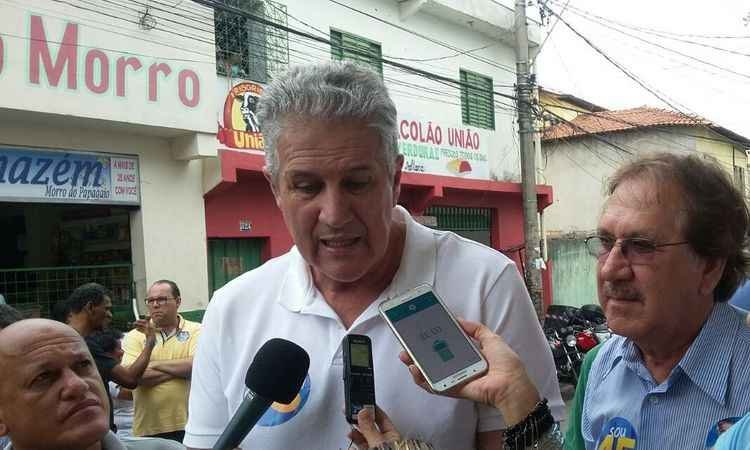 João Leite nega baixo nível de campanha e diz que procurou ser ''educativo'' - Jair Amaral / EM / D.A. Press