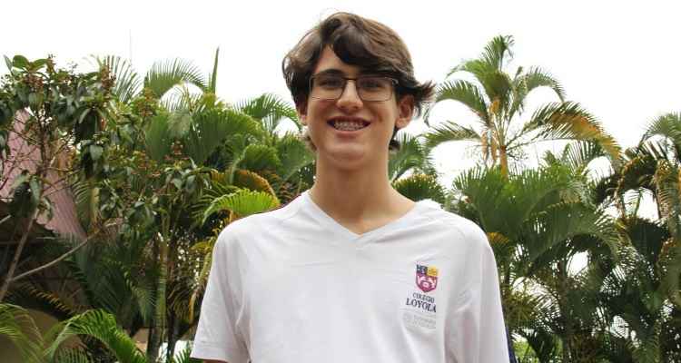 Jovem de BH é 1° brasileiro  semifinalista em torneio internacional de Ciências do Facebook - Divulgação/Colégio Loyola