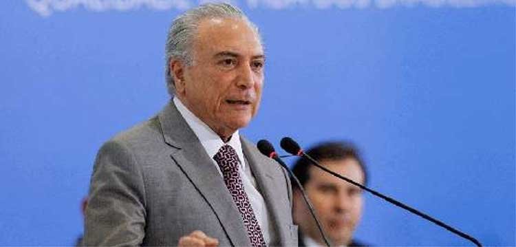 Temer critica defesa de Dilma em ação no TSE - Beto Barata/PR
