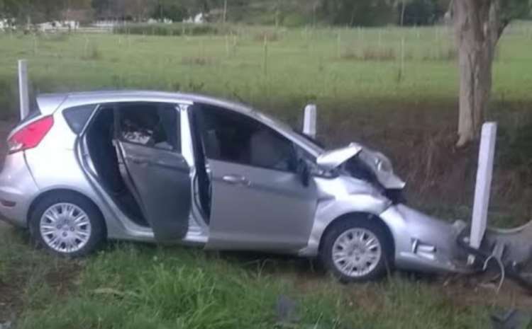 Acidente entre quatro veículos deixa sete pessoas feridas na MGC-133, em Coronel Pacheco - Corpo de Bombeiros/Divulgação