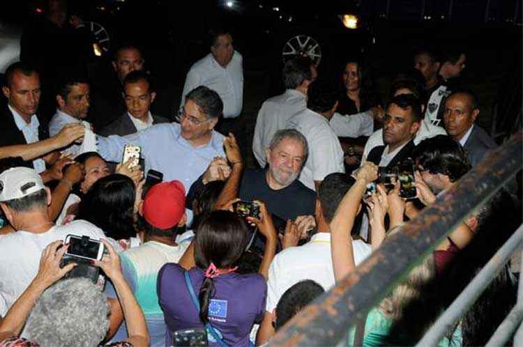 Lula participa da Expocatadores em BH - Marcos Vieira/EM/D.A Press