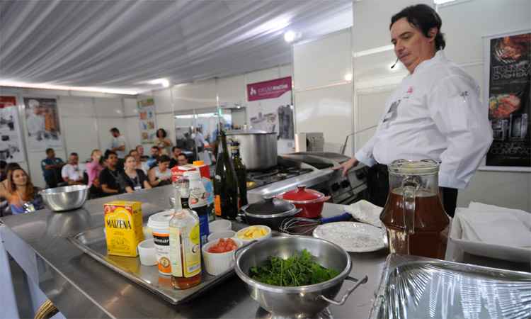 Unir tradição e inovação está entre os objetivos do Congresso Mineiro de Gastronomia - Leandro Couri/EM/DA Press