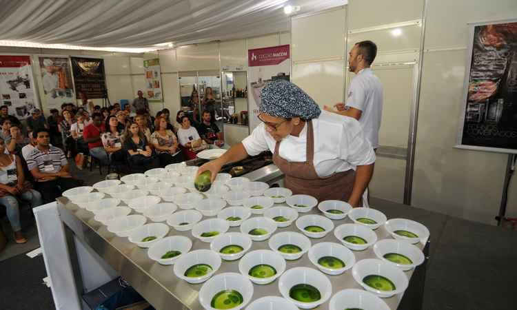 Congresso Mineiro de Gastronomia chega ao fim com participação de 2 mil pessoas - Leandro Couri/EM/D.A PRESS