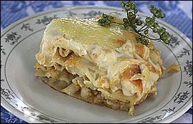 Lasanha de peixe