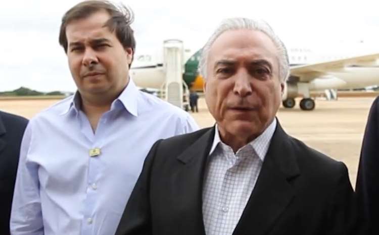 Temer cancela viagem ao Pará por causa do mau tempo - Palácio do Planalto/Reprodução