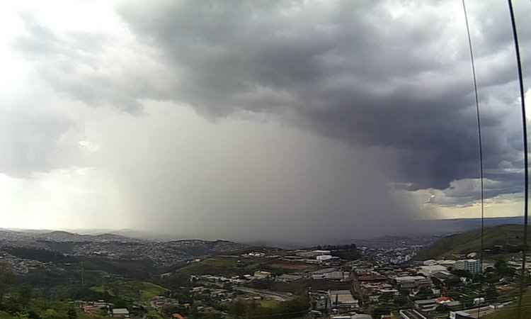 Regiões Oeste, Barreiro e Contagem tiveram os maiores volumes de chuva nesta quarta-feira - Divulgação/Defesa Civil de BH 