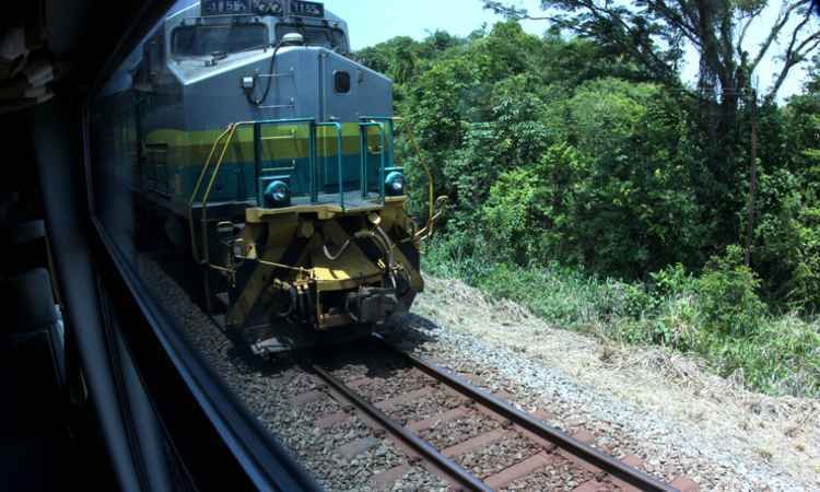 Bilhetes do trem de passageiros da Vale ficam mais caros a partir de hoje - Ramon Lisboa/EM/D.A PRESS - 11/12/2015