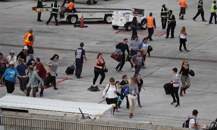 Aeroporto da Flórida reabre após tiroteio que matou cinco pessoas - Joe Raedle/Getty Images/AFP
