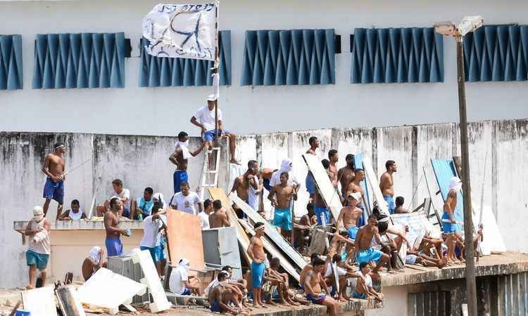 Rebelião em Natal é controlada; presos ameaçam retaliação fora das cadeias - AFP / ANDRESSA ANHOLETE 