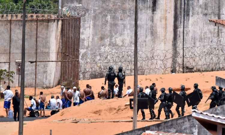 Líderes de facção que comandou massacre no Rio Grande do Norte são transferidos - JOSEMAR GONCALVES/TRIPE FOTOGRAFIA/ESTADAO CONTEUDO
